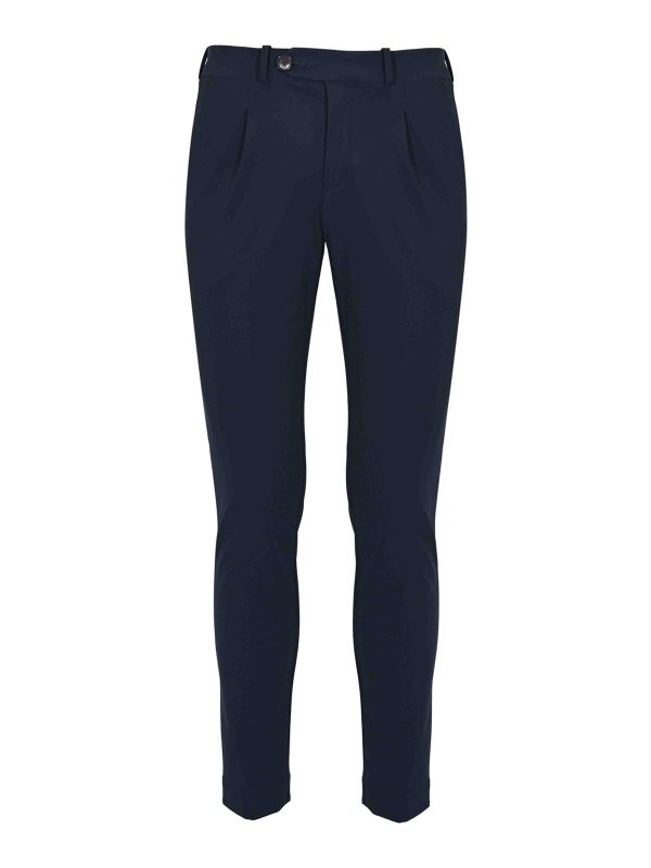 RRD Roberto Ricci Designs: カジュアルトラウザー - カジュアルパンツ - ブルー