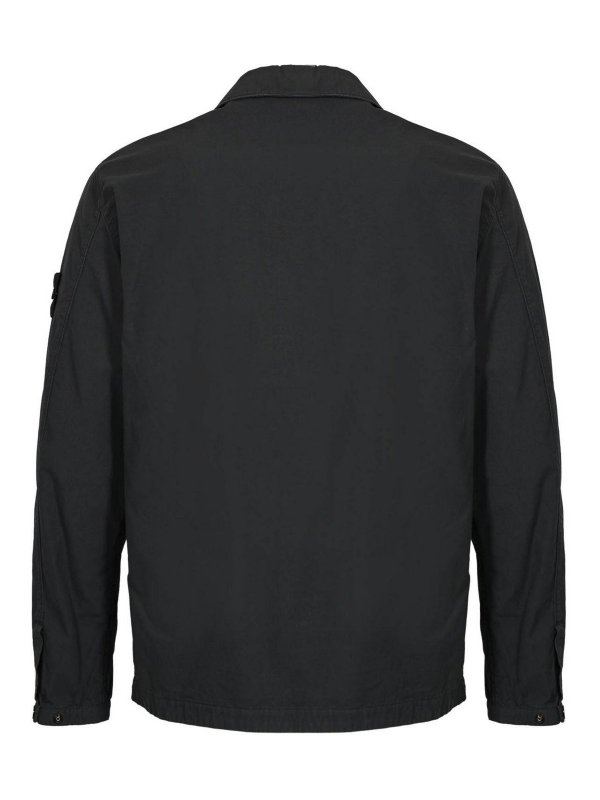 STONE ISLAND: shirts online - Cotton Canvas Jacket