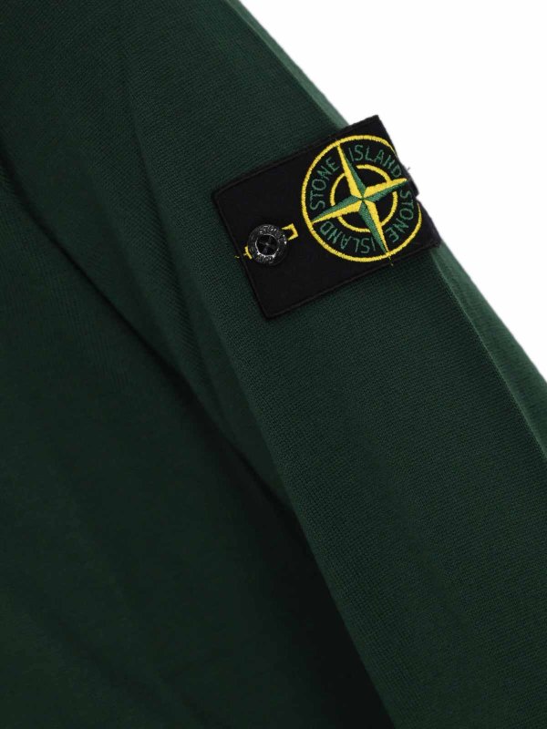 The Best Shops STONE ISLAND: クルーネック - クルーネック - ダークグリーン