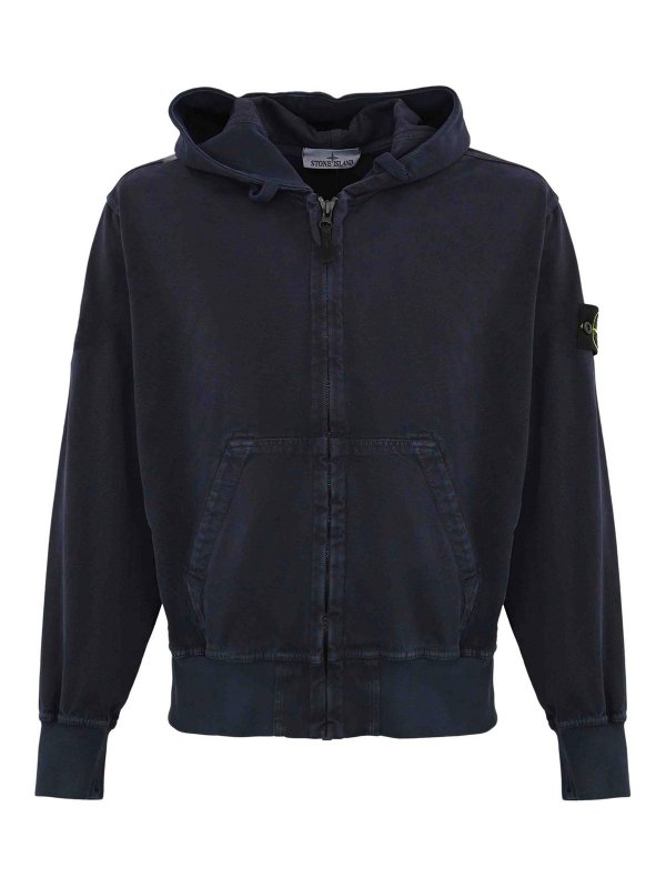 STONE ISLAND: Sweatshirts und Pullover - Sweatshirt - Blau