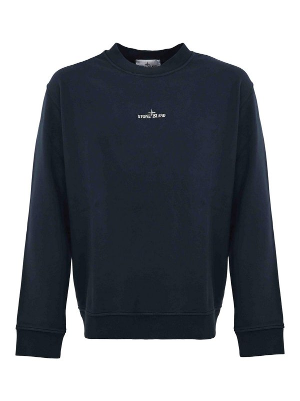 STONE ISLAND: Sweatshirts und Pullover - Sweatshirt - Blau