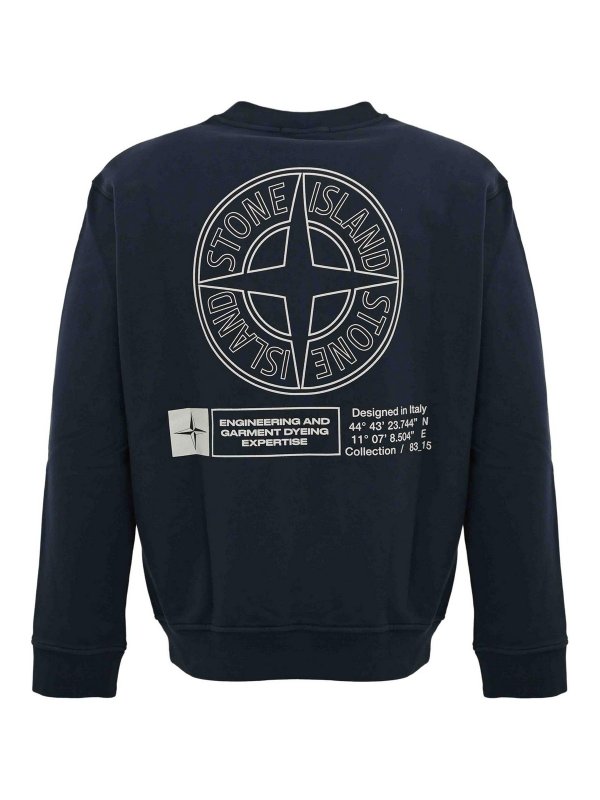 STONE ISLAND: Sweatshirts und Pullover online - Sweatshirt - Blau