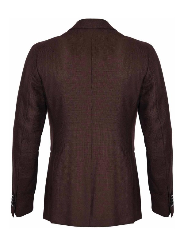 TAGLIATORE: blazers online - Double-Breasted Wool Jacket