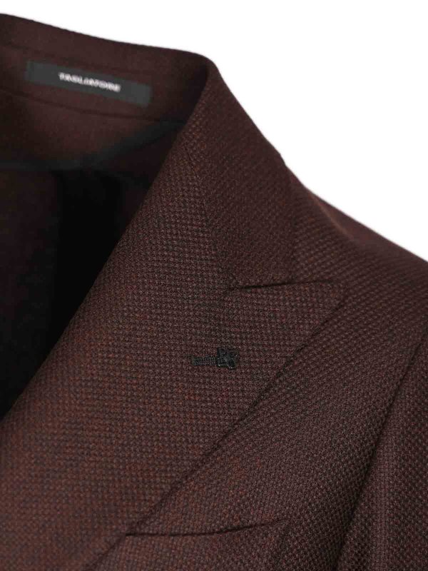 The Best Shops TAGLIATORE: blazers - Double-Breasted Wool Jacket