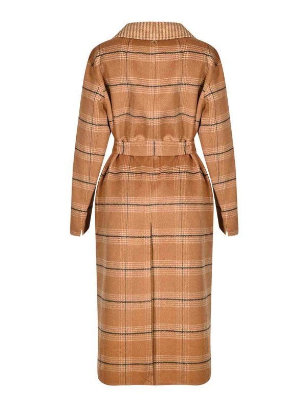 TWINSET: Manteaux au genou online - Manteau Au Genou - Noir