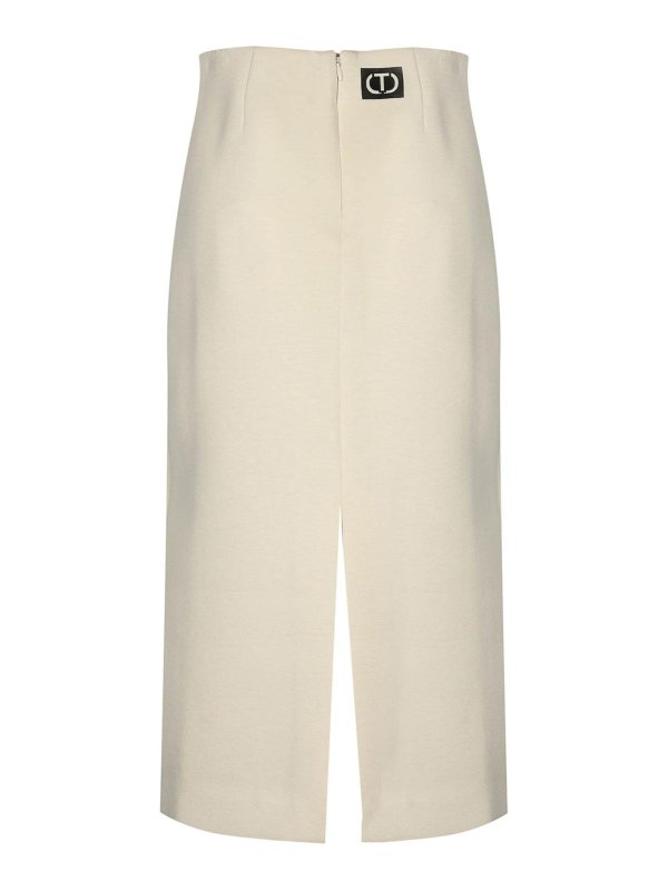 TWINSET: gonne al ginocchio  e longuette online - Scuba Longuette Skirt