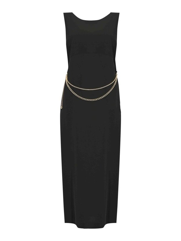 TWINSET: ニーレングスドレス - 膝丈ドレス - 黒