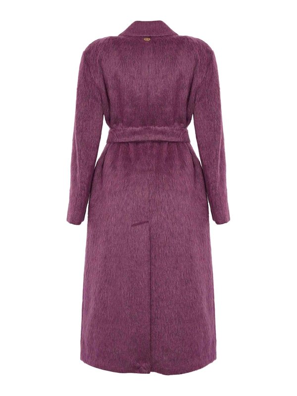 TWINSET: ニーレングスコート online - 膝丈コート - 紫