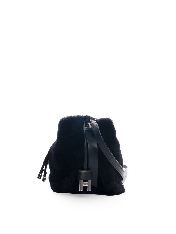 HOGAN: Bucket bags online - Hocket Sheepskin Bucket Bag