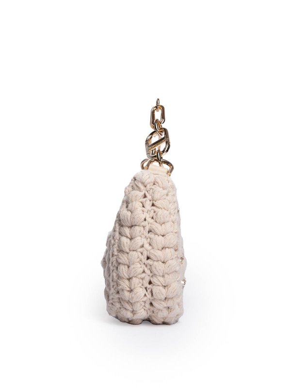 TWINSET: totes bags online - Croissant Crochet Bag