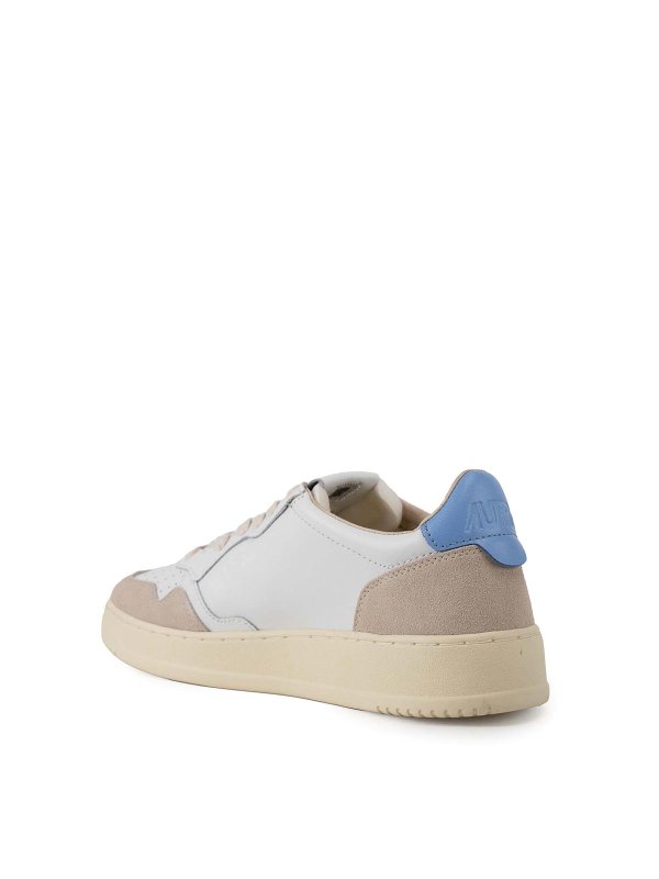 AUTRY: trainers online - Medalist Low Sneakers In Leather And Suede