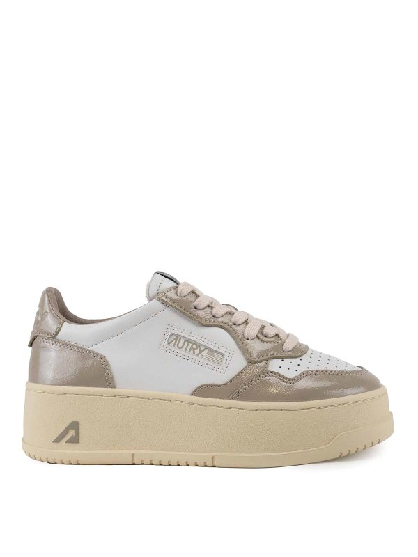 AUTRY: sneakers - Sneaker piattaforma medaglia