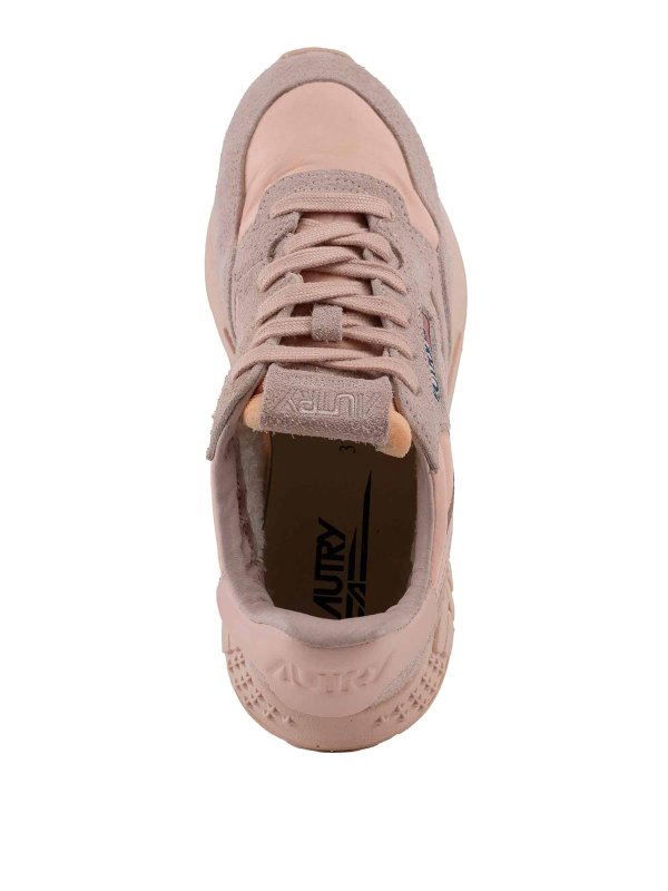 The Best Shops AUTRY: trainers - Reelwind Low Sneakers In Nylon And Suede
