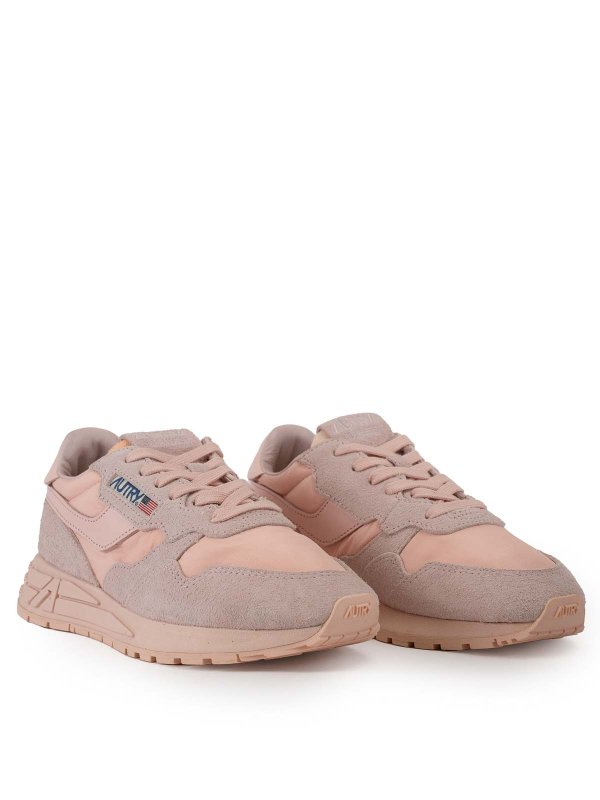 Reelwind Low Sneakers In Nylon And Suede shop online: AUTRY