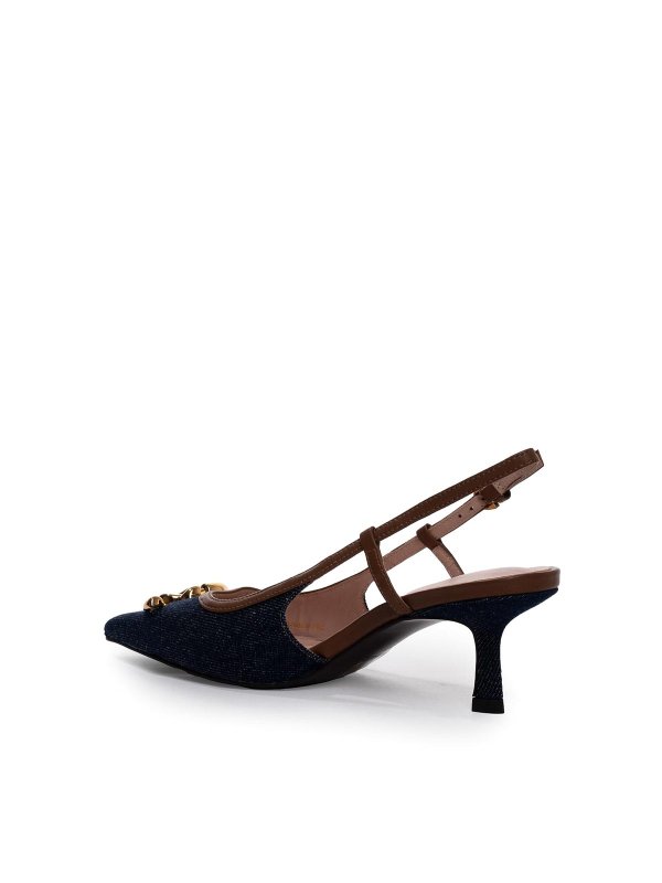 COCCINELLE: sandals online - Slingback C-Me Denim