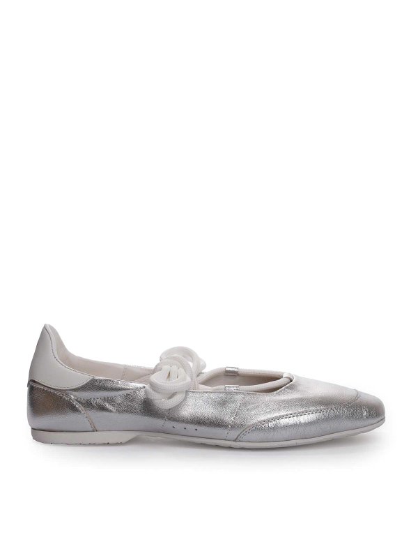 PATRIZIA PEPE: Ballerines - Ballerines - Argent