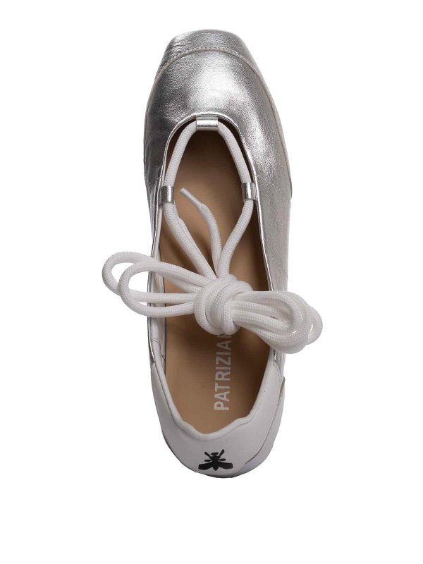 The Best Shops PATRIZIA PEPE: Ballerines - Ballerines - Argent