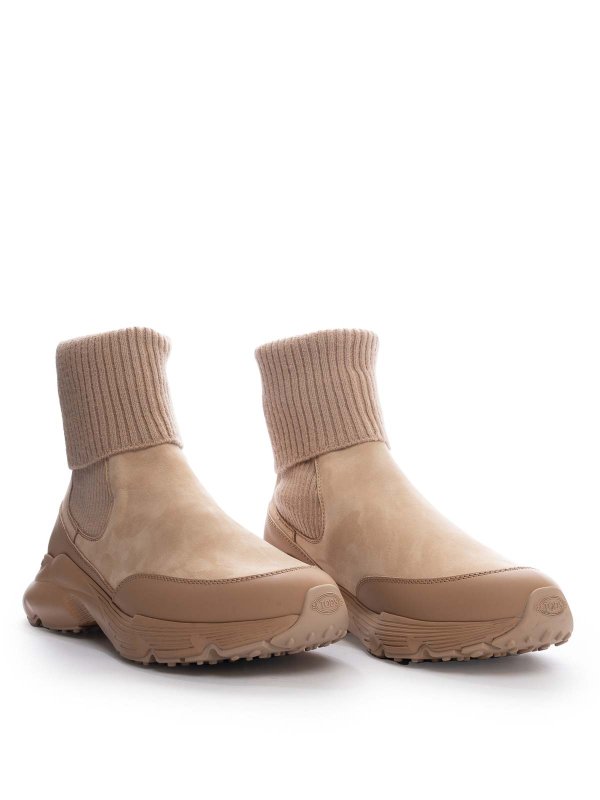 Avvio Chelsea in pelle scamosciata e mesh shop online: TOD