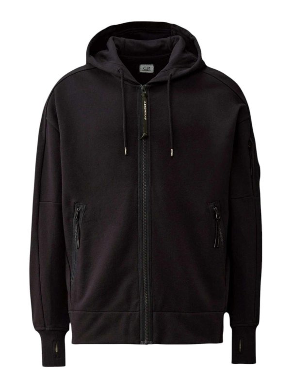 C.P. COMPANY: Sweatshirts & Pulls - Sweat-Shirts - Bleu