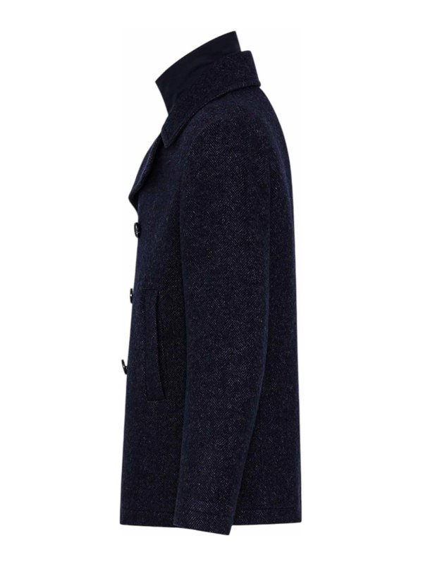 DUNO: Abrigos semilargos online - Abrigo Midi - Azul