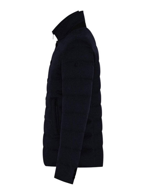 DUNO: Lange Daunenmäntel online - Daunenmantel - Blau