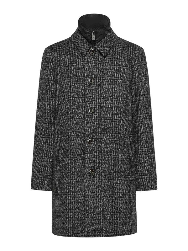 PEUTEREY: knee length coats - Gray jacket