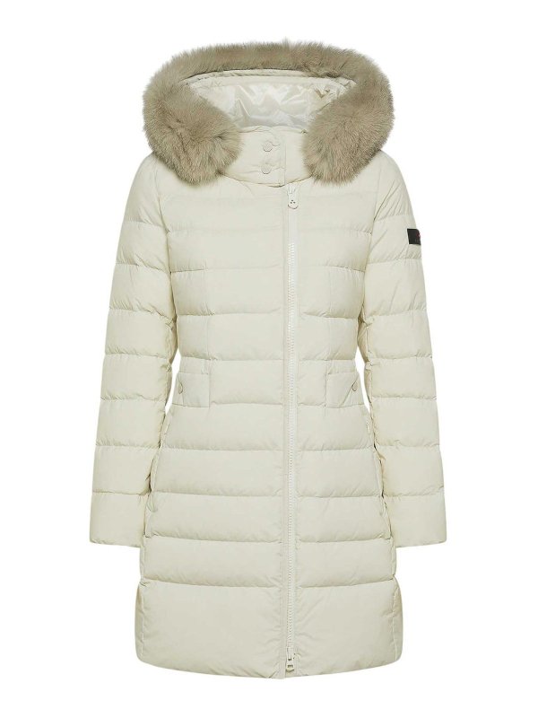 PEUTEREY: Lange Daunenmäntel - Daunenmantel - Beige PEUTEREY: Lange Daunenmäntel - Daunenmantel - Beige