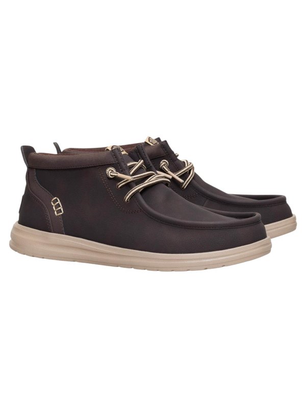 HEY DUDE: ankle boots online - Low brown shoes