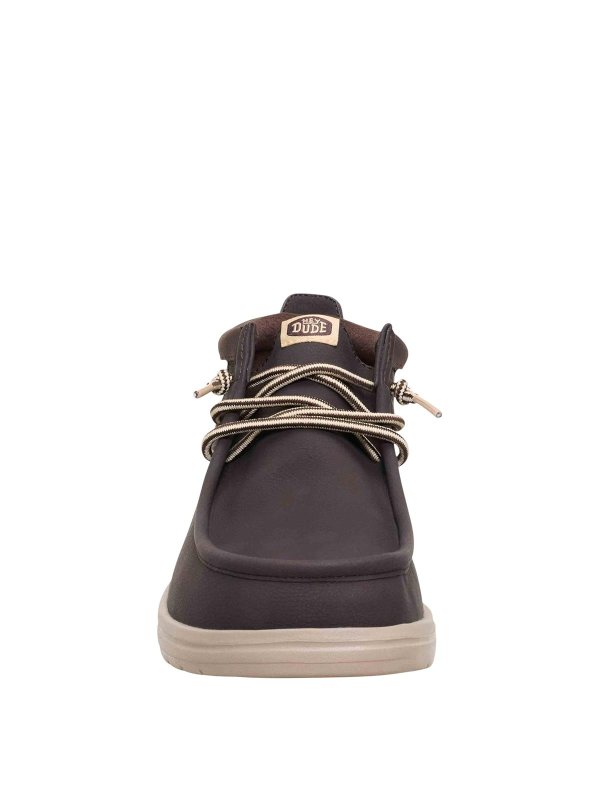 Low brown shoes shop online: HEY DUDE