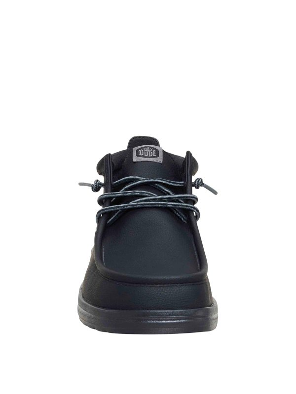 Black low shoes shop online: HEY DUDE