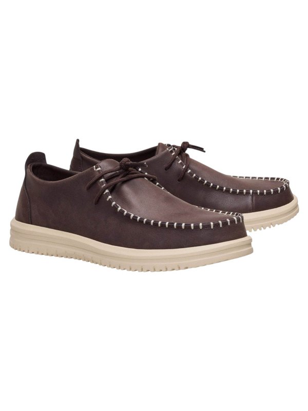 HEY DUDE: Loafers & Slippers online - Low brown shoes
