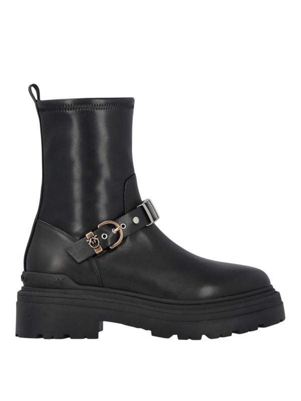 Pinko: Bottes - Bottes - Noir