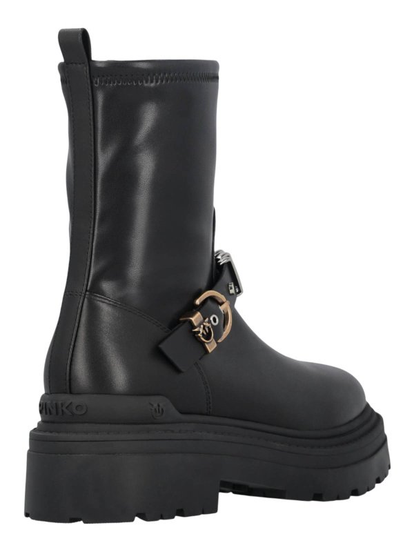 The Best Shops Pinko: Bottes - Bottes - Noir