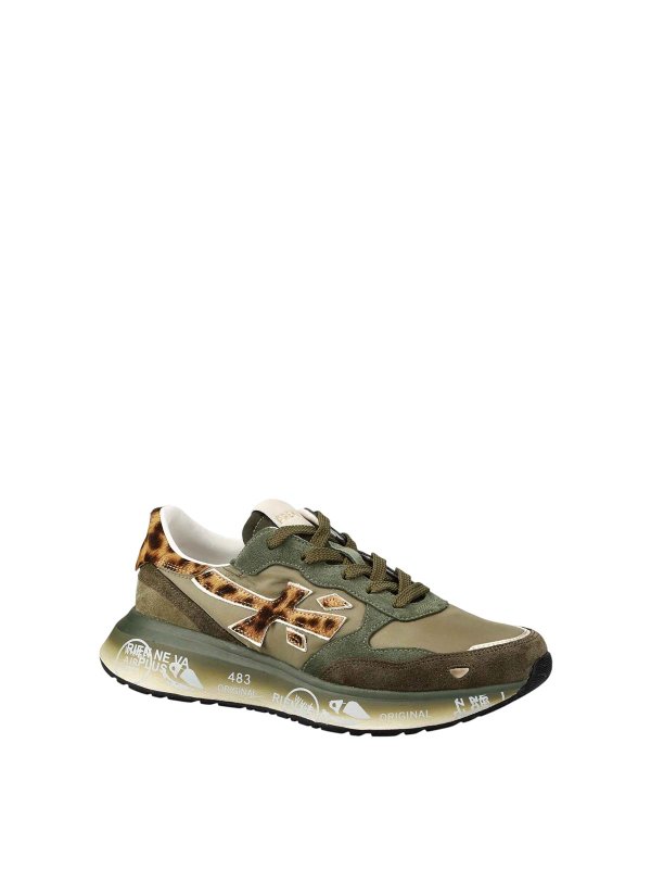 PREMIATA: Chaussures de sport online - Baskets - Vert