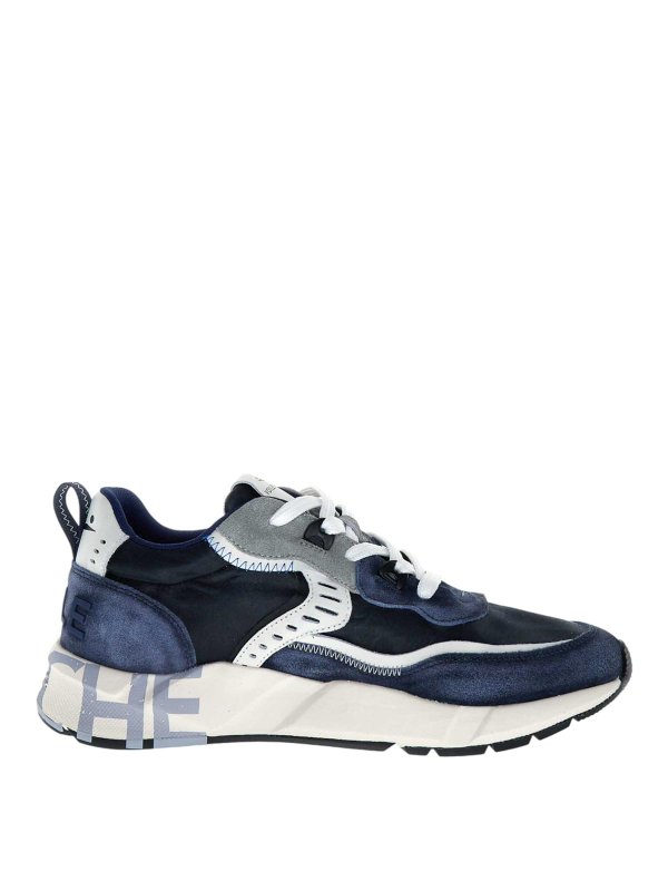 VOILE BLANCHE: Chaussures de sport - Baskets - Bleu