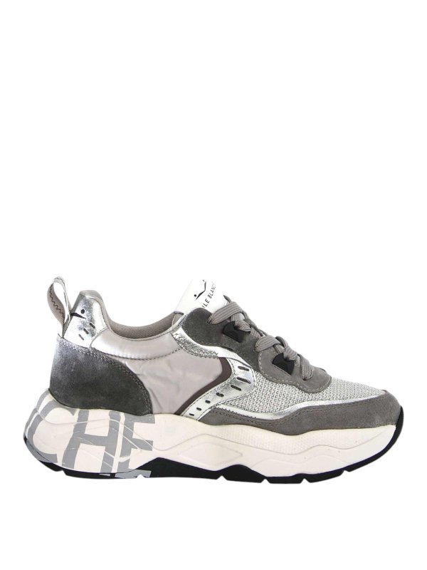 VOILE BLANCHE: trainers - Sneakers Grigio