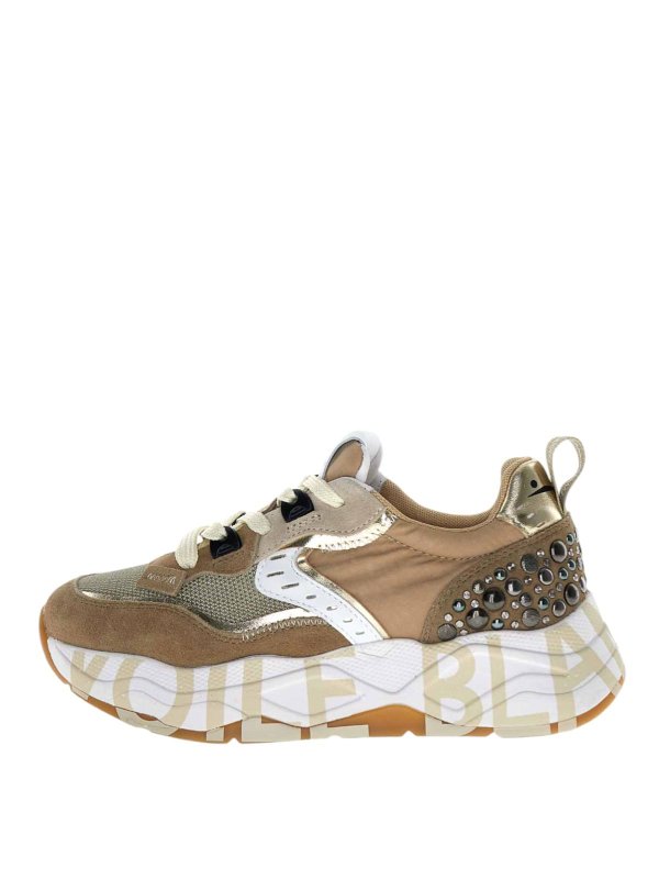 VOILE BLANCHE: trainers online - Sneakers Marrone
