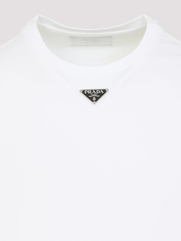The Best Shops PRADA: t-shirts - Cotton T-Shirt