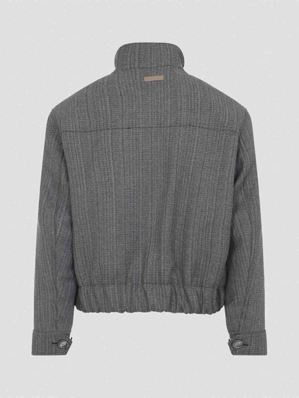 AMI PARIS: padded jackets online - Harrington Jacket