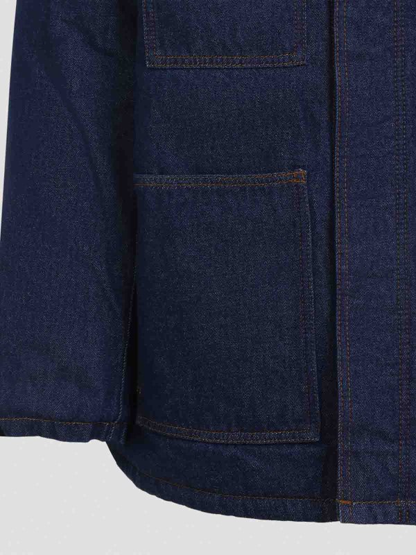 The Best Shops AMI PARIS: Kurze Daunenjacken - Daunenjacke - Jeansblau