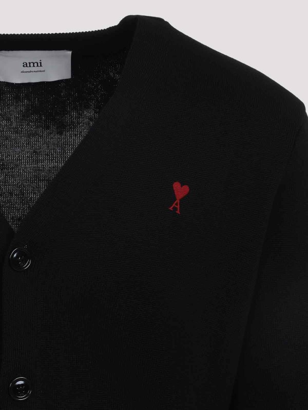 The Best Shops AMI PARIS: カーディガン - カーディガン - 黒