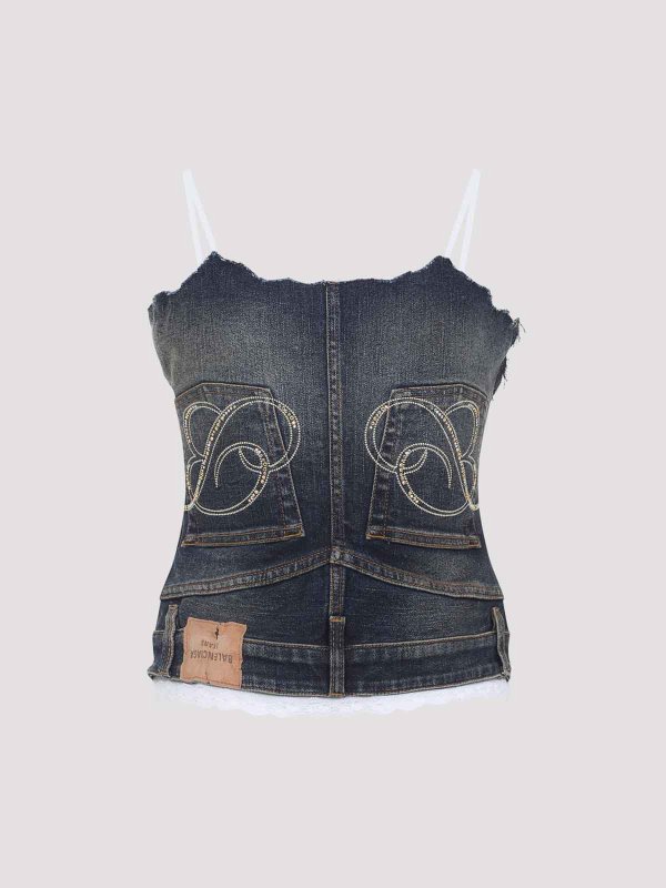 BALENCIAGA: トップス＆タンクトップ online - トップ/タンクトップ - ダークブルー