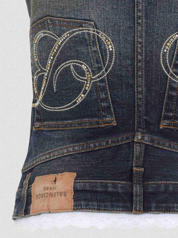 The Best Shops BALENCIAGA: トップス＆タンクトップ - トップ/タンクトップ - ダークブルー