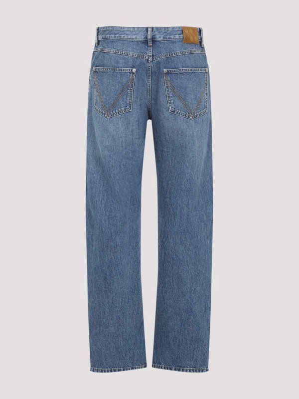 BOTTEGA VENETA: straight leg jeans online - Denim Jeans