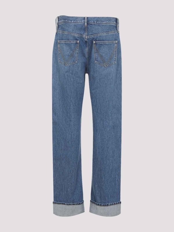 BOTTEGA VENETA: Jeans Rectos online - Vaqueros Rectos - Lavado Oscuro