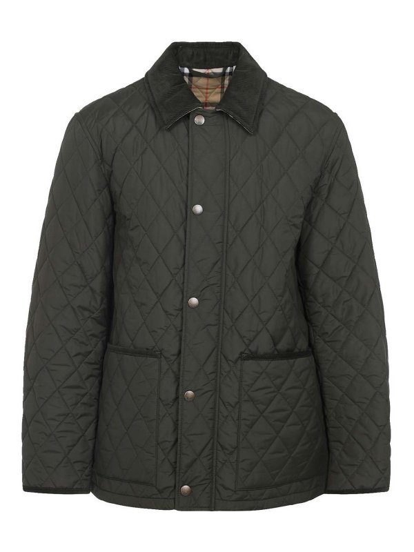 BURBERRY: Chaquetas casual - Chaqueta Casual - Verde
