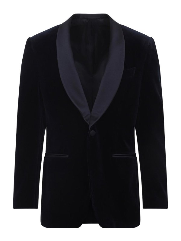 CANALI: カジュアルジャケット - カジュアルジャケット - ダークブルー