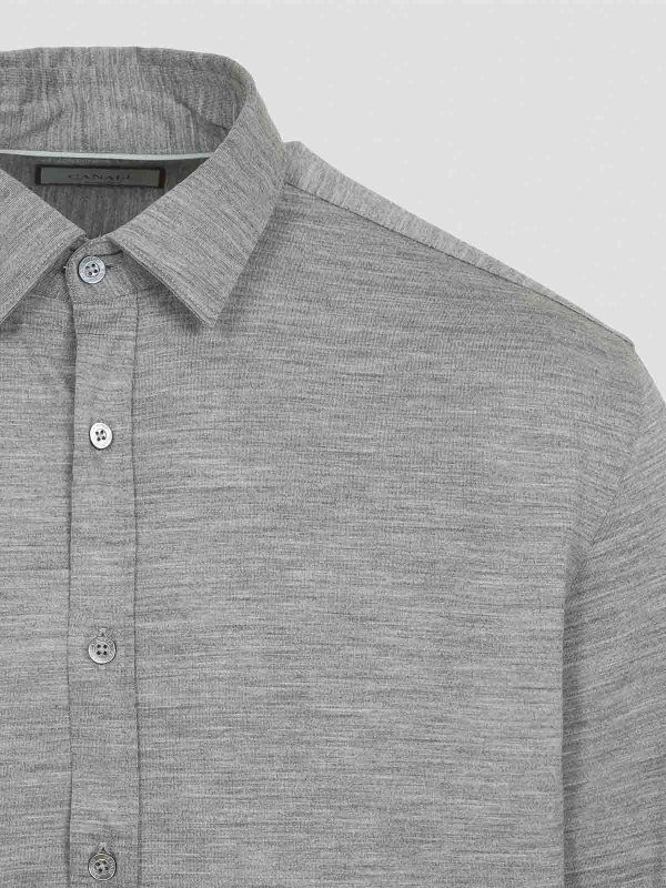 Hemd - Grau shop online: CANALI