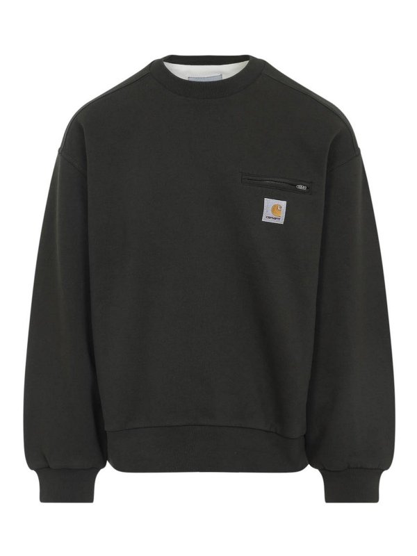 CARHARTT: Sudaderas y suéteres - Sudadera - Verde