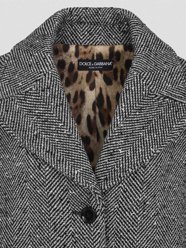Cappotto Dolce e Gabbana shop online: DOLCE & GABBANA